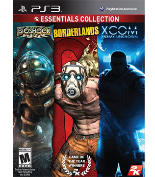 2k Essential Collection Bioshock, Borderlands, XCOM Enemy Unkown PS3 (Pre-owned)