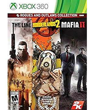 2K Rogues and Outlaws Collection (The Line, Borderlands 2, Mafia II) Xbox 360 (Pre-owned)