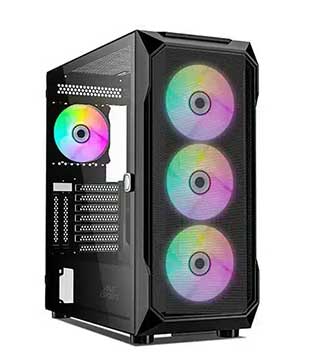 Desktop PC (Pre-owned) Mid Tower With AMD Ryzen 7 5800X, 32GB DDR4 RAM, 512GB NVMe SSD, 1TB SATA SSD