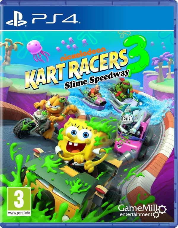 Nickelodeon Kart Racers 3 Slime Speedway PS4 (Pre-owned)