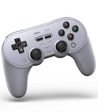 8BitDo Pro 2 Bluetooth Gamepad Gray (Pre-owned)