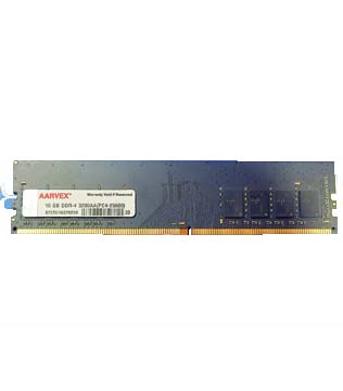 AARVEX 16 GB DDR-4 3200AA (PC4-25600) Desktop RAM (Pre-owned)