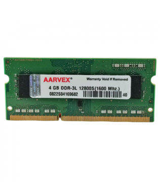 AARVEX 4GB DDR3 1600Mhz Laptop RAM (Pre-owned)