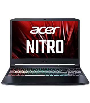 ACER NITRO 5 AN515-45, 15.6 Inches, Ryzen 9 5900HX, 16 GB RAM, 256 NVMe, 1TB HDD, NVIDIA GeForce RTX 3070, Black Laptop (Pre-owned)