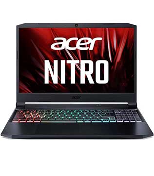ACER NITRO AN-515-45-R302, 15.6 Inches, AMD Ryzen 9 5900HX, 16 GB RAM, 1 TB HDD, NVIDIA GeForce RTX 3070 GPU, Black Laptop (Minor Wear And Tear) (Pre-owned)