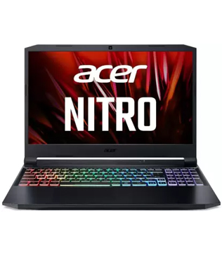 ACER Nitro 5 AN515-45-R3TC, 15.6 Inches, AMD Ryzen 5 5600H with Radeon Graphics 3.30 GHz, 16 GB RAM, 1 TB HDD 256 GB NVME SSD, NVIDIA GeForce RTX 3060, Black Laptop (Pre-owned)