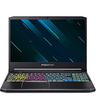 ACER PREDATOR HELIOS 300 PH315-53-72W3, 15.6 Inches, Intel Core i7-10870H , 32 GB RAM, 480 GB SSD, 1 TB HDD , NVIDIA GeForce RTX 3060, Black Laptop (Pre-owned)