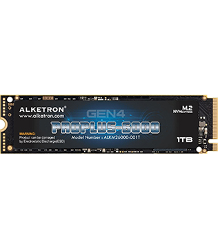 ALKETRON ProPlus6000 1TB NVMe M.2 Internal Solid State Drive (Pre-owned)