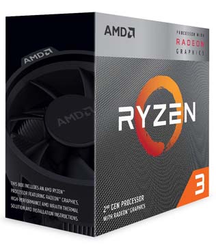 AMD Ryzen 3 3200g Processor (Without Stock Cooler) (Pre-owned)
