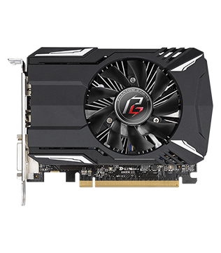 ASRock AMD RADEON PHANTOM GAMING RX550 4GB GDDR5 (PHANTOM G R RX550 4G) Graphics Card (Pre-owned)