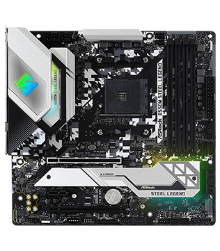 ASRock B550M Steel Legend Motherboard (Pre-owned)