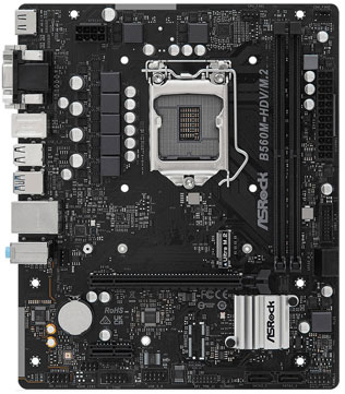 ASRock B560M-HDV/M.2 Motherboard (Pre-owned)