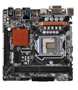 ASRock H110M-ITX (Without I/O Shield) Motherboard (Pre-owned)