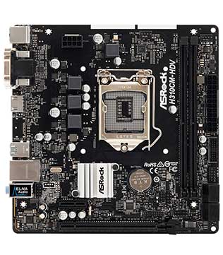 ASRock H310CM-HDV Motherboard (Pre-owned)