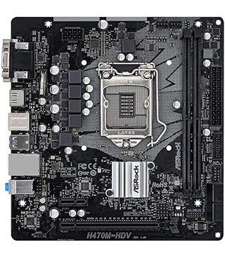 ASRock H470M-HDV Motherboard (Pre-owned)