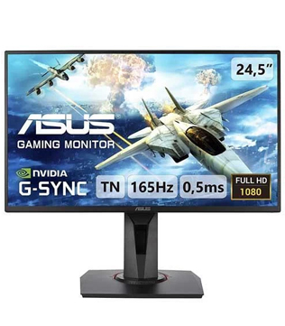 ASUS 24 Inch (VG258QR) Full HD Gaming LCD Monitor (Pre-owned)