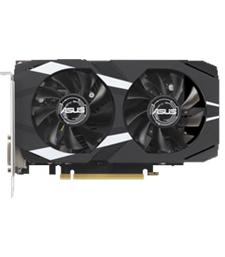 ASUS DUAL GeForce RTX 3050 OC Edition 6GB GDDR6 (DUAL-RTX3050-O6G) Graphics Card (Pre-owned)
