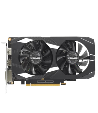 ASUS Dual GeForce GTX 1650 P V2 OC Edition 4GB GDDR6 (DUAL-GTX1650-O4GD6-P-V2) Graphics Card (Pre-owned)