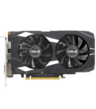 ASUS Dual GeForce GTX 1650 V2 OC Edition 4GB GDDR6 (DUAL-GTX1650-O4GD6-P-V2) Graphics Card (Pre-owned)