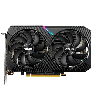 ASUS Dual GeForce GTX 1660 SUPER OC Edition 6GB GDDR6 (DUAL-GTX1660S-O6G-MINI) Graphics Card (Pre-owned)