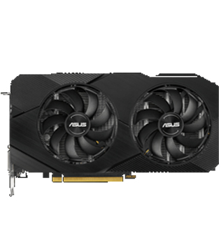 ASUS Dual GeForce GTX 1660 SUPER OC Edition 6GB (DUAL-GTX1660S-O6G-EVO) GDDR6 Graphics Card (Pre-owned)