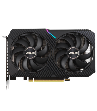 ASUS Dual GeForce RTX 3050 8GB GDDR6 (DUAL-RTX3050-8G) Graphics Card (Pre-owned)