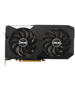 ASUS AMD Dual Radeo RX 6650 XT OC Edition 8GB GDDR6 (DUAL RX6650XT O8G) Graphics Card (Pre-owned)