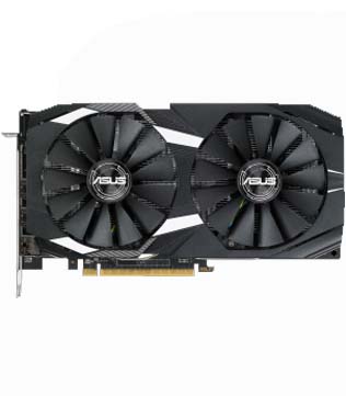 ASUS GeForce AMD Radeon RX 580 4 GB OC GDDR5 (DUAL-RX580-O4G) Graphics Card (Pre-owned)