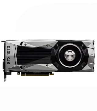 ASUS GeForce GTX 1070 Founders Edition, 8GB (GTX1070-8G) Graphics Card (Pre-owned)