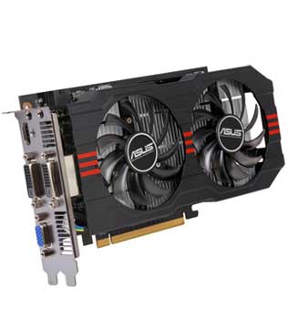 ASUS GeForce GTX 750 Ti, 2GB, GDDR5, Display Port 1.4, 128-bit (GTX750TI-OC-2GD5) Graphics Card (Pre-owned)