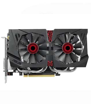 ASUS GeForce GTX 960 DC2 OC 2GB (STRIX-GTX960-DC2OC-2GD5) Graphics Card (Pre-owned)