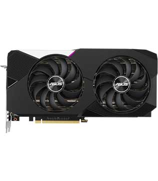 ASUS AMD Radeon RX 6600 XT OC Edition 8GB GDDR6 (DUAL-RX6600XT-O8G) Graphics Card (Pre-owned)
