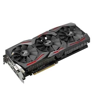 ASUS Geforce GTX 1080 ROG STRIX 8GB GDDR5X (STRIX-GTX1080-8G-GAMING) Graphics Card (Pre-owned)