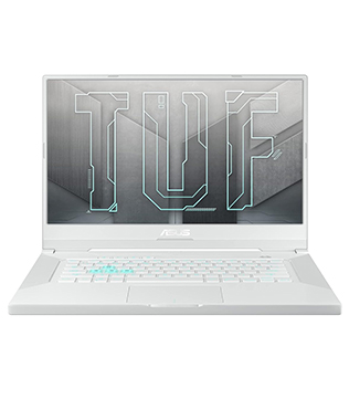 ASUS TUF Dash F15 FX516PM,15.6 Inches, 11th Gen Intel(R) Core(TM) i5-11300H @ 3.10GHz, 24 GB RAM, 512 GB NVME SSD, NVIDIA GeForce RTX 3060, Moon Light White Gaming Laptop (Pre-owned)