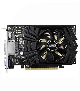 ASUS Nvidia GeForce GTX 750 Ti 2GB GDDR5 (GTX750TI-PH-2GD5) Graphics Card (Pre-owned)