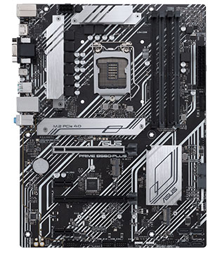ASUS PRIME B560 PLUS Motherboard (Without I/O Shield) (Pre-owned)