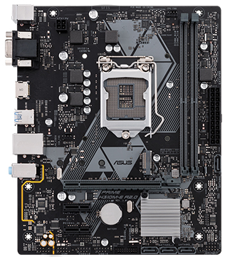 Asus PRIME H310M-E Motherboard (Without I/O Shield) (Pre-owned)
