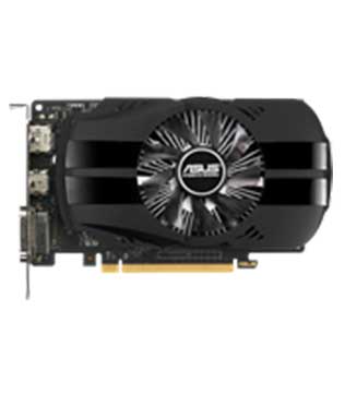 ASUS Phoenix GeForce GTX 1050 Ti 4GB GDDR5 (PH-GTX1050TI-4G) Graphics Card (Pre-owned)