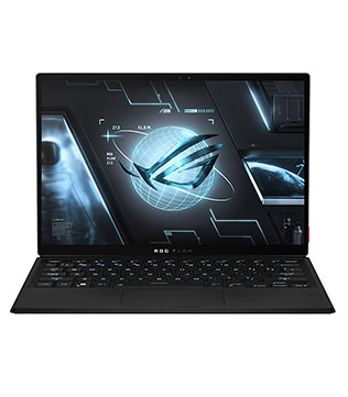 ASUS ROG Flow Z13 GZ301VV, 13.4 Inches, 13th Gen Intel(R) Core(TM) i9-13900H @2.60 GHz, 16 GB RAM, 1 TB NVME SSD, NVIDIA GeForce RTX 4060, Black Laptop (Without Pen) (Pre-owned)