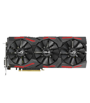 ASUS ROG Strix GeForce GTX 1070 Ti Advanced edition 8GB GDDR5 (ROG-STRIX-GTX1070TI-A8G-GAMING) Graphics Card (Pre-owned)