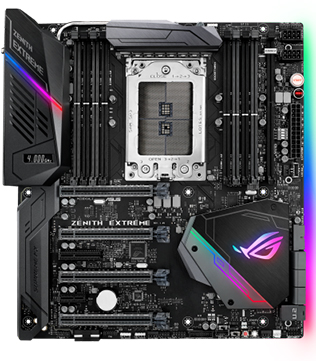 ASUS ROG Zenith Extreme AMD X399 EATX Gaming Motherboard (Pre-owned)