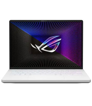 ASUS Rog Zephyrus G14 GA402RK, 14 Inches, AMD Ryzen 9 6900HS with Radeon Graphics @3.30 GHz, 24 GB RAM, 1 TB NVME SSD, AMD Radeon RX 6800S, Moonlight White Laptop (Minor Body Damage) (Pre-owned)