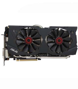 ASUS Strix GeForce GTX 980 4GB GDDR5 (STRIX-GTX980-DC2OC-4GD5) Graphics Card (Pre-owned)