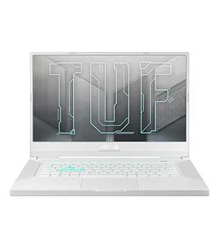 ASUS Tuf Dash F15 FX516PM, 15.6 Inches,  11th Gen Intel® Core(TM) i5-11300H @3.10Ghz, 16 GB RAM, 512 GB NVME SSD, NVIDIA GeForce RTX 3060, Moonlight White Laptop (Minor Wear & Tear) (Pre-owned)