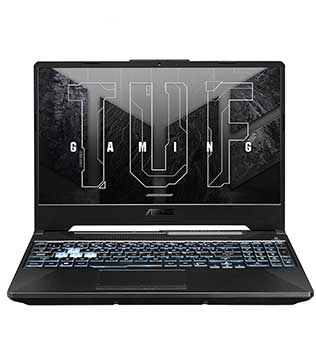 ASUS TUF GAMING A15 FA566NC, 15.6 Inches, AMD Ryzen 5 7535HS with Radeon Graphics (3.30 GHz), 16 GB RAM, 512 GB NVME SSD, NVIDIA GeForce RTX 3050, Graphite Black Laptop (Pre-owned)