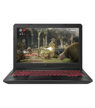 ASUS TUF GAMING FX504GM,15.6 Inches, Intel(R) Core(TM) i7-8750H CPU @ 2.20GHz, 16 GB RAM, 500 GB NVME SSD, NVIDIA GeForce GTX 1060, Black Laptop (Screen Bleeding & Minor Wear & Tear) (Pre-owned)