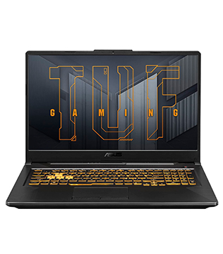ASUS TUF Gaming A17 FA706IC, 17.3 Inches, AMD Ryzen 7 4800H @2.90 GHz with Radeon Graphics, 16 GB RAM, 512 GB NVME SSD, NVIDIA GeForce RTX 3050, Graphite Black Laptop (Pre-owned)