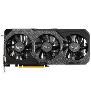 ASUS TUF Gaming GeForce GTX 1660 TI OC Edition 6GB GDDR6 (TUF 3-GTX1660TI-O6G-GAMING) Graphics Card (Pre-owned)
