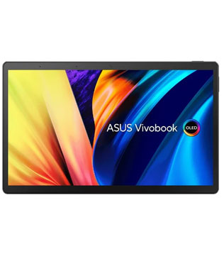 ASUS Vivobook Slate OLED T3300KA , 13.3 Inches,  Intel(R) Pentium(R) Silver N6000 @1.10GHz , 4 GB RAM, 128GB Emmc, Intel ® UHD Graphics, Black Laptop (Without Keyboard) (Pre-owned)