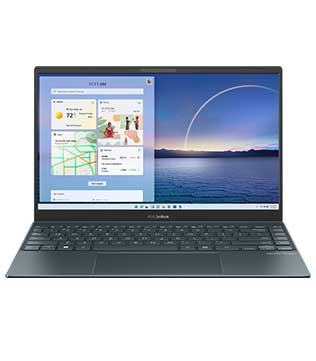 ASUS ZenBook UX325E, 14 Inches, i5 1135G7, 16 GB RAM, 512 GB NVMe SSD, InteI Iris Xe Graphics, PINE GRAY Laptop (Pre-owned)